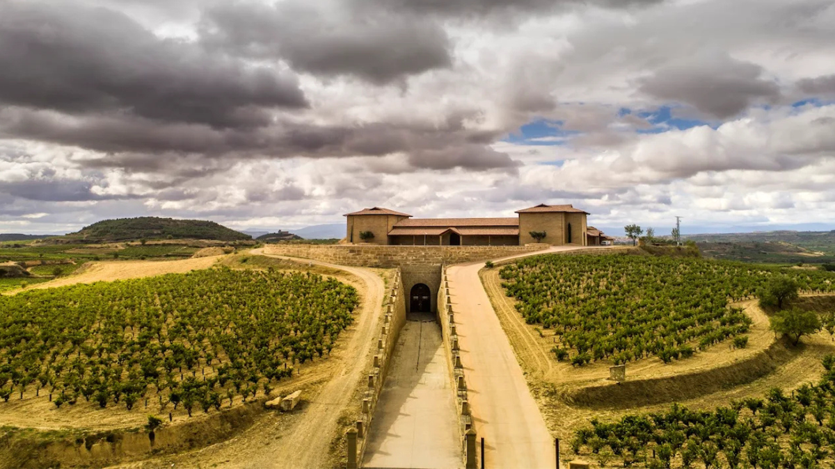 Cantine e vigneti della Sierra Cantabria
