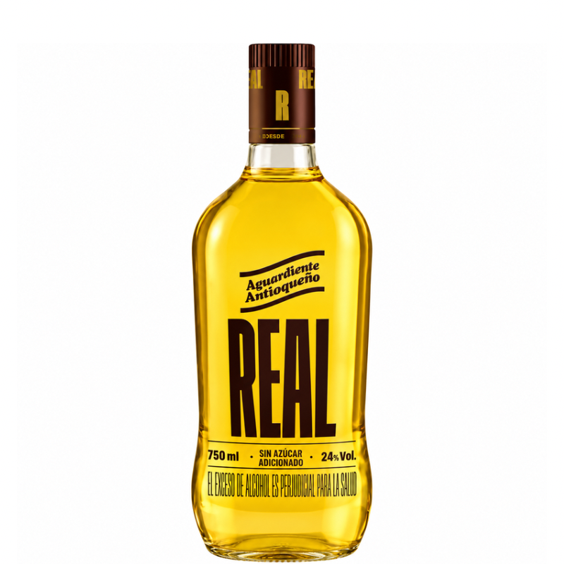 ANTIOQUEÑO Aguardiente REAL Sin azúcar