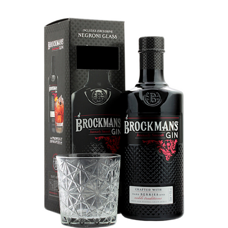 Astuccio Brockman con bicchiere negroni