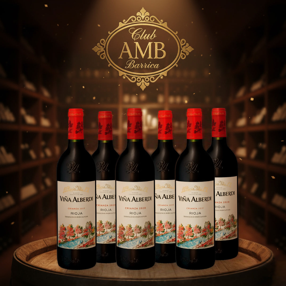 AMB wine club barrel monthly subscription