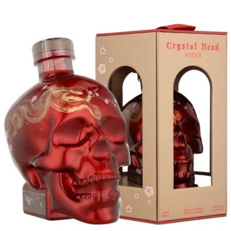 CRYSTAL HEAD LUNAR Bottiglia di Capodanno