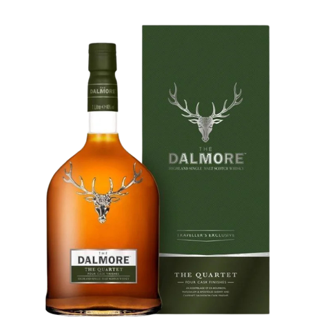 Bottiglia di The Dalmore The Quartet con astuccio