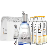 GIN MARE + 4 toniche 1724+ cucchiaino riccio