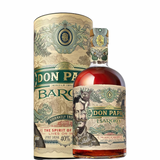 Bottiglia di rum Don Papa Baroko con astuccio