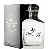 Bottiglia di Don Julio 70 cristallina con astuccio