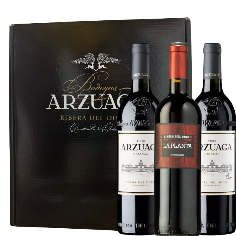 SELECCIÓN BODEGAS ARZUAGA 3 Botellas