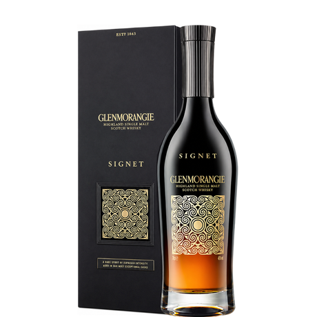 Bottiglia Glenmorangie Signet con astuccio