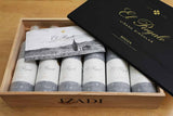 Cofanetto in legno con 6 bottiglie di Izadi El Regalo Viñedo Singular