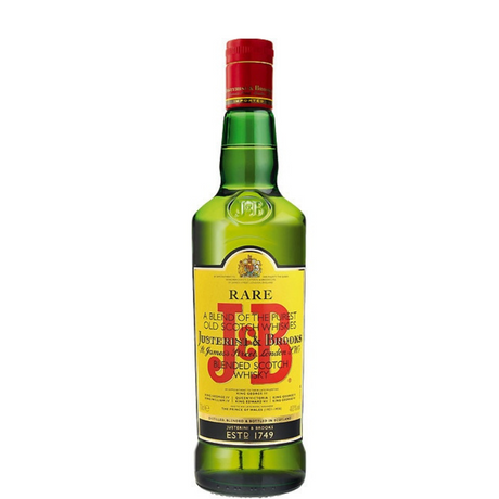 J&B Rare bottle
