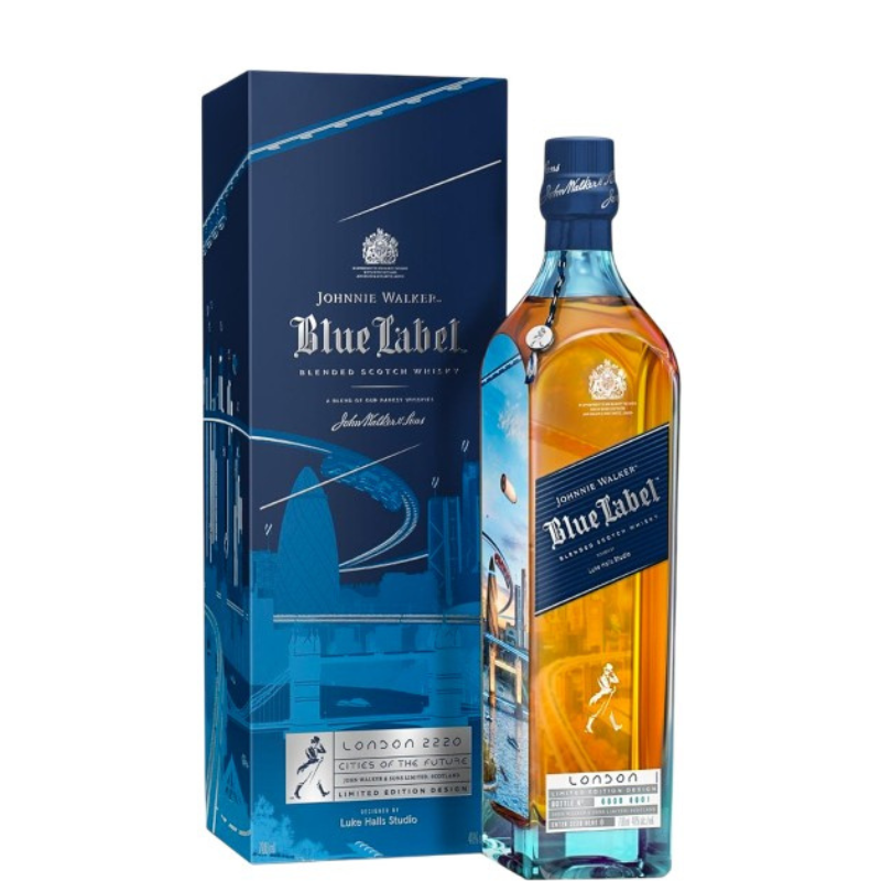 JOHNNIE WALKER BLUE LABEL Città del futuro LONDRA 2220