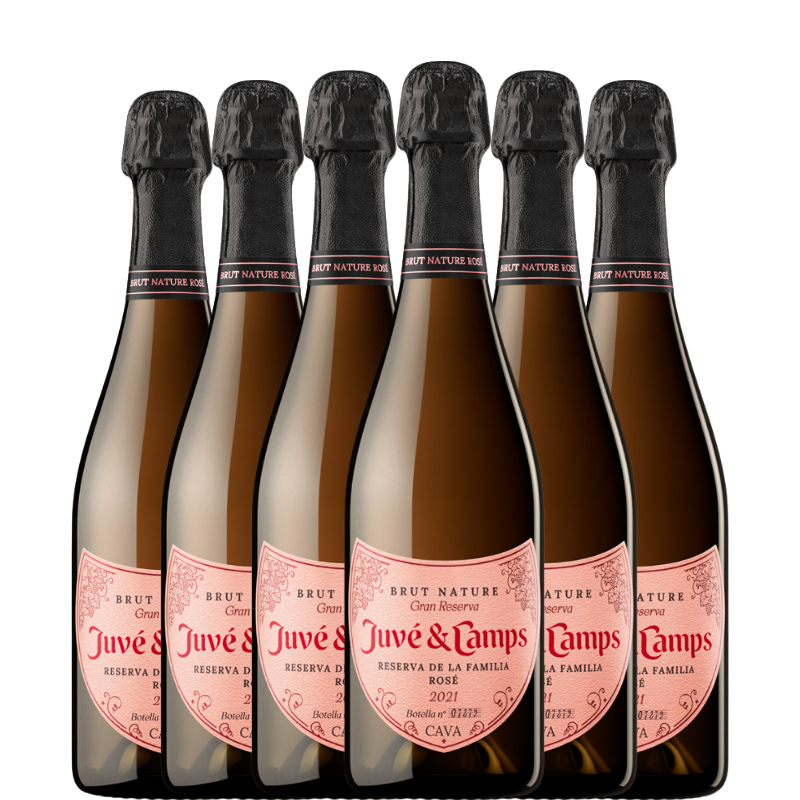 6 bottiglie di JUVE & CAMPS Family Reserve ROSÉ