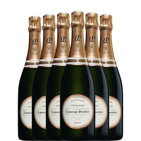 6 bottiglie di champagne Laurent Perrier Brut