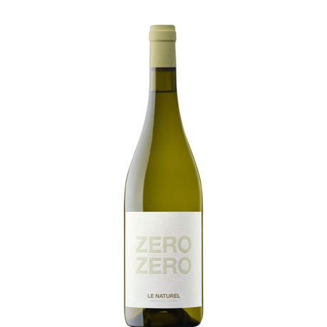 Bottiglia di vino bianco analcolico Le Naturel Zero Zero