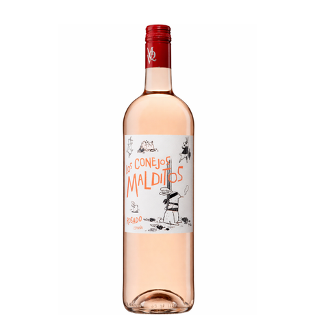 Bottiglia dei conigli rosa maledetti