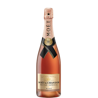 Moët & Chandon Nectar Imperial Rosé con luce
