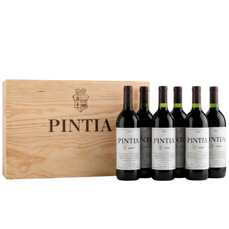 6 bottiglie di Pintia 2021 in cassa di legno