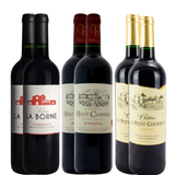Wooden Chest Bordeaux Selection x6 Bottles