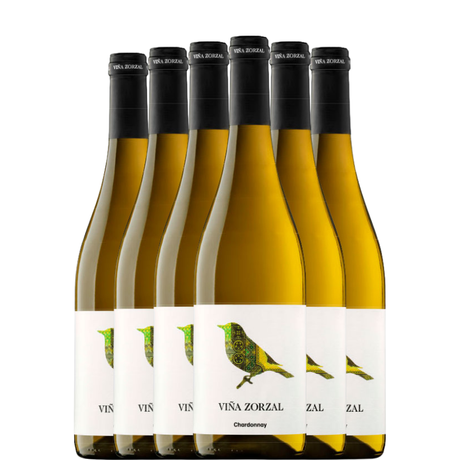 6 bottiglie di Viña Zorzal Chardonnay