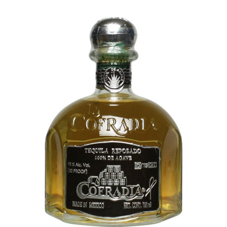 Bottiglia di tequila reposado La Cofradia