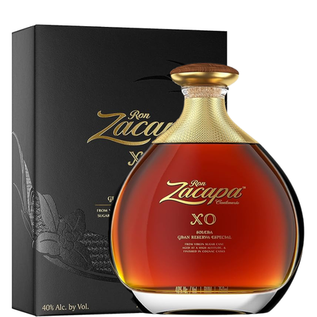 Zacapa Xo bottle with box